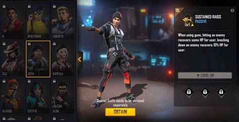 5 best Free Fire character combinations for rank push with aggressive ...