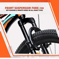 LEADER Beast 26T MultiSpeed (21 Speed) Mountain with FS & DD Brake 26 T ...