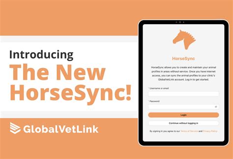 Streamline Profile Creation | New HorseSync | GlobalVetLink