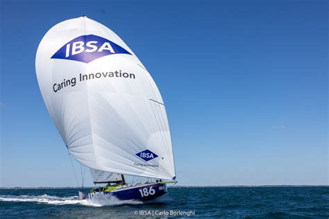 The new IBSA Class40 in the water - IBSA Sailing