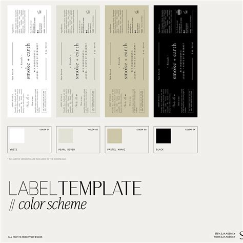 Buy DIY Editable Dropper Bottle Label Template, 1 Oz Printable Skincare ...