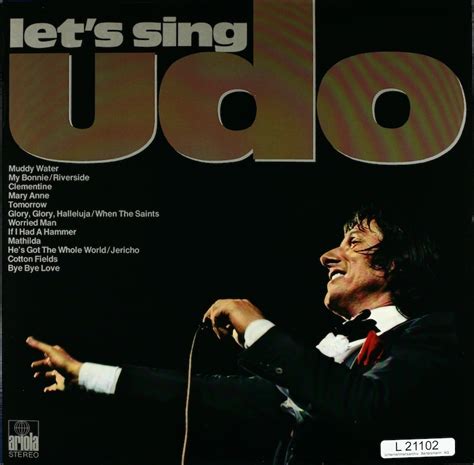 Udo Jürgens. Let's Sing Udo – Bertelsmann Vinyl Collection