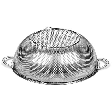 2914 Stainless Steel Rice Vegetables Washing Bowl — DeoDap