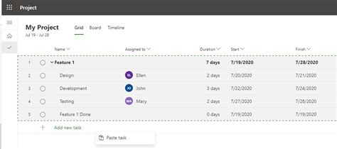 Image result for MS Project Copy and Paste Tasks