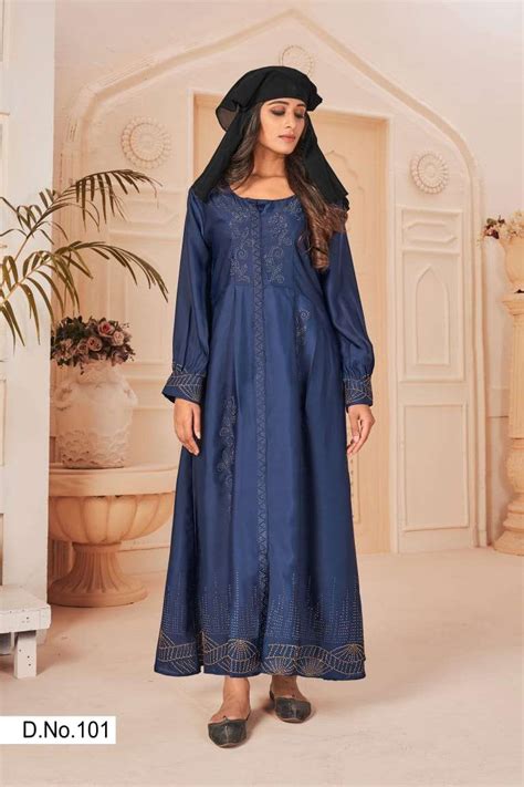 Banwery Hijab catalog Special Rassal Satin Long Fancy Kurti