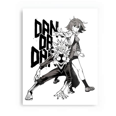 Dandadan Metal Poster-40 – Inkyprinty.in