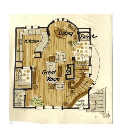 Hobbit house plan Unique house plans exclusive collection