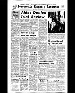 Statesville Record And Landmark Archives, May 23, 1977, p. 1