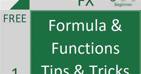 Excel-Formula Tips 的图像结果