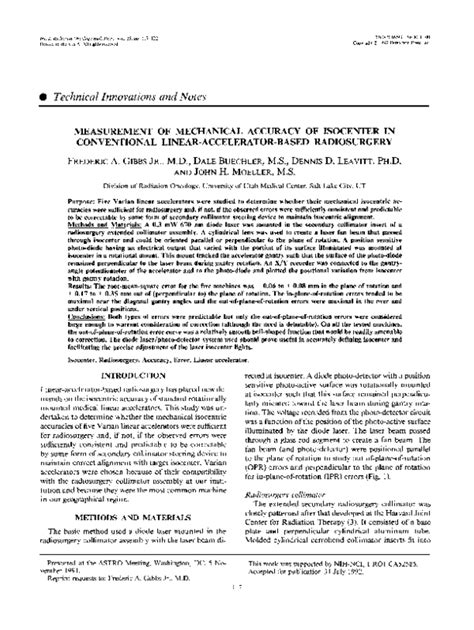 Image result for Linear Accelerator Isocenter Calculation