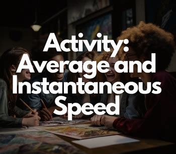 Image result for Instantaneous Speed Vs Average Speed