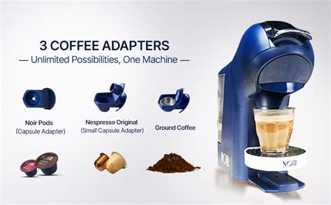 NOIR Azure Coffee & Tea Maker | 3 in 1 Machine for Home & Office ...