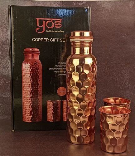 Copper Bottle Gift Set Suppliers - Diamond Cut Copper Bottle & Glass ...