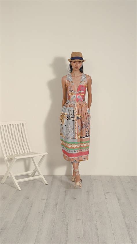Octavia Strip Midi Dress – Elegant Designer Midi Dress by Ranna Gill ...
