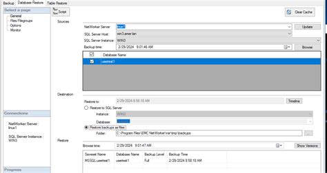 Image result for Dell Networker SQL Backup