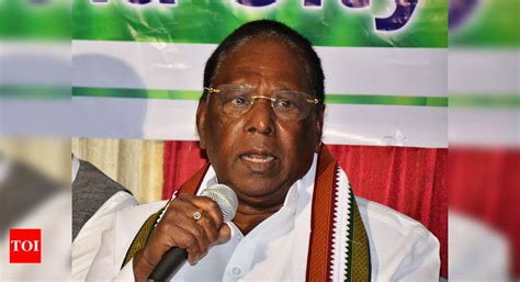 V Narayanasamy: Congress will overcome designs to topple govt ...