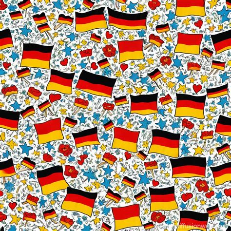 German Flag Colors | Stable Diffusion Online