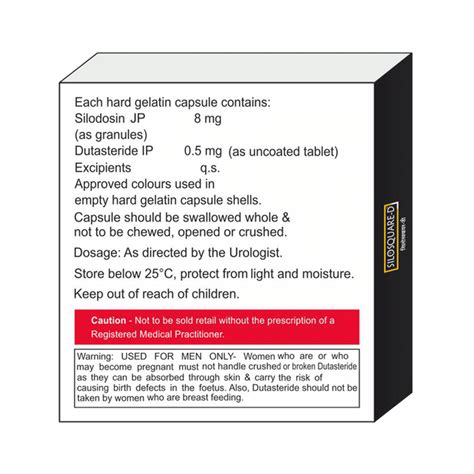 Silosquare-D Capsule buy now @ ₹440 per 10 Strip | Online Rengas ...