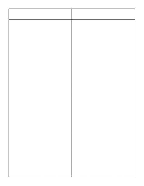 Blank Table Chart 的图像结果
