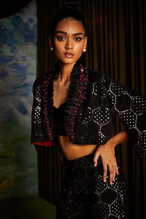 Rabari Mirrorwork Crop Jacket – 29india