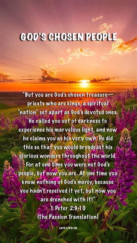 GOD’S CHOSEN PEOPLE!!!