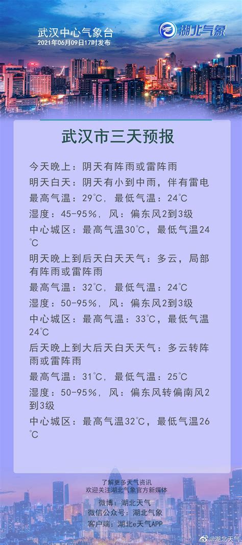 06月09日17时武汉天气预报_手机新浪网