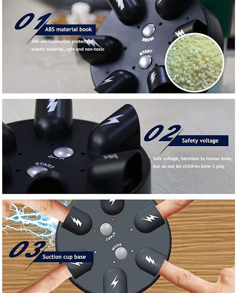 Buy Micro Electric Shock Lie Detector - Funny Shocking Shot Roulette ...