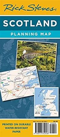 Buy Rick Steves Scotland Planning Map: Including Edinburgh & Glasgow ...