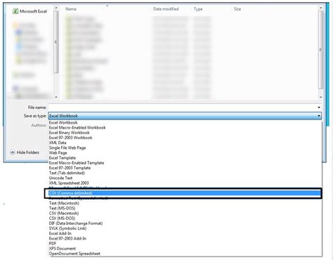 How to Convert Excel File to CSV File 的图像结果