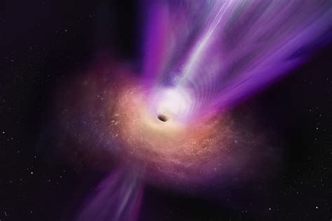 Glowing Ring and High-Speed Jet Seen in New Black Hole Images | Mirage News
