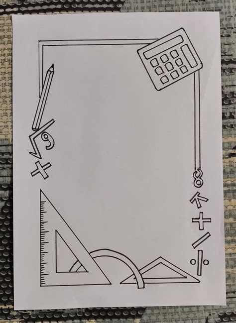 Math Project Front Page Design 的图像结果