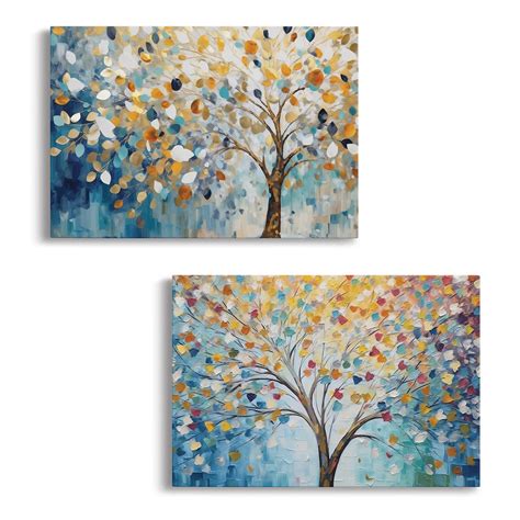 SCPmarts Flower Canvas Painting Wall Paintings for Home Decoration ...