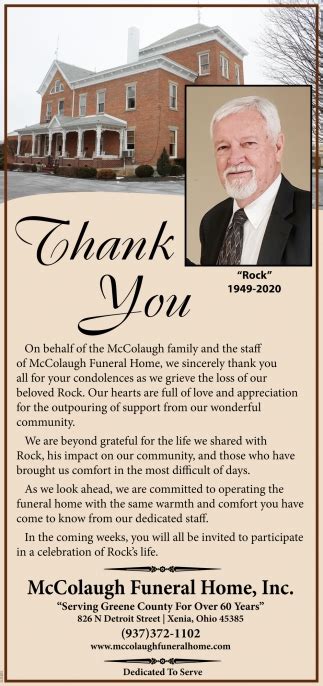 Funeral Home, McColaugh Funeral Home, Xenia, OH