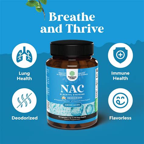 NaturesCraft NAC Supplement N-Acetyl Cysteine with Vanilla - India | Ubuy