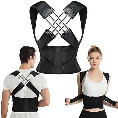 Buy GROWTOP neoprene Posture Corrector Belt For Men & Women | Back Pain ...