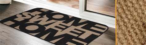 Buy Saral Home Easy Living Jute Anti Slip Door Mat - (Black, 50x80 CM ...