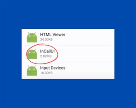 Android Incallui App 的图像结果