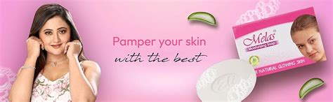 Buy Melas Pack of 8 (75 GM Each) Moisturising Soap for Men & Women with ...