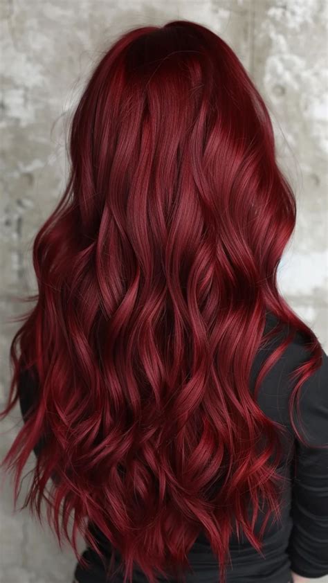 21 Hottest Deep Cherry Red Hair Style Ideas From Subtle To Bold | Red ...