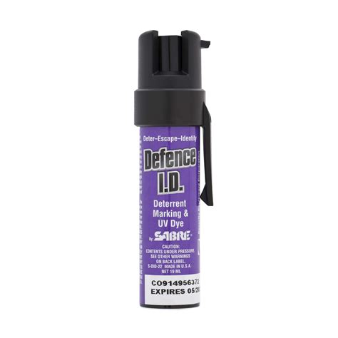 Buy Sabre SABRE-SDID-22 UK Legal Criminal Identifier Self-Defence Spray ...