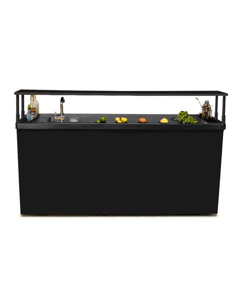 Buy Double Model X Home Bar, Matt Black Finish Online – The Bar Collective
