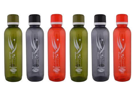 Aarushi Water Bottle Pack of 6 (1000 ml each) : Amazon.in: Home & Kitchen