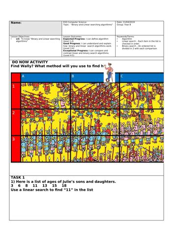 Linear Search Computer Science 的图像结果