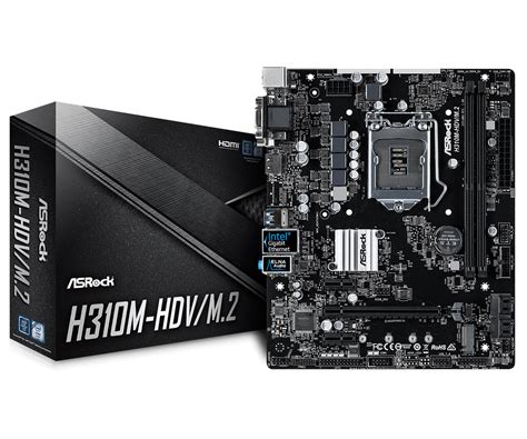 Buy Shop Asrock H310M-HDV/M.2 Intel LGA 1151 mATX Motherboard at Low ...