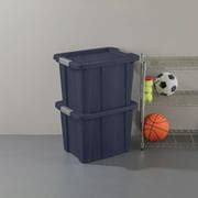 Sterilite 18 Gallon Dark Indigo Latching Tuff1 Tote India | Ubuy