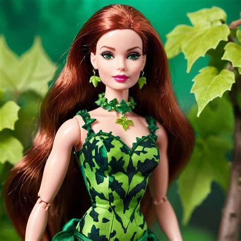 Poison Ivy Barbie doll