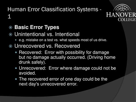 Image result for Human Error Types