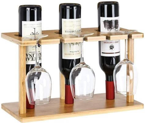 Bamboo Countertop Wine Holder Rack | Michaels