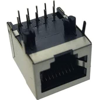 1pcs RJ45 Female Connector Modular Network PCB Female Jack Socket ...