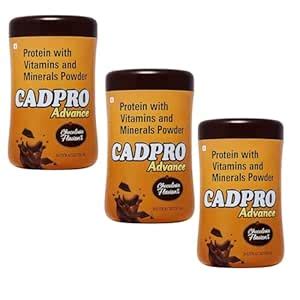 cadpro advance health protein chocolate powder with vitamins 200g pack ...